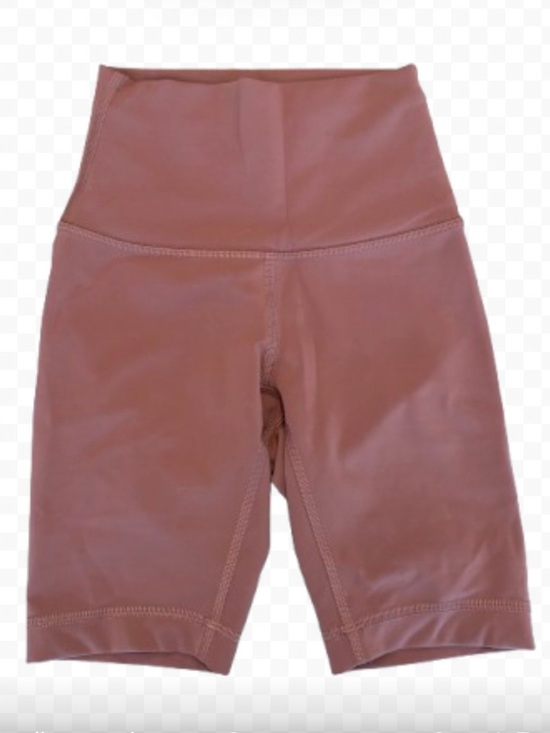 lululemon athletica Pants - Lululemon High-Waist Bike Shorts in Dusty Rose
